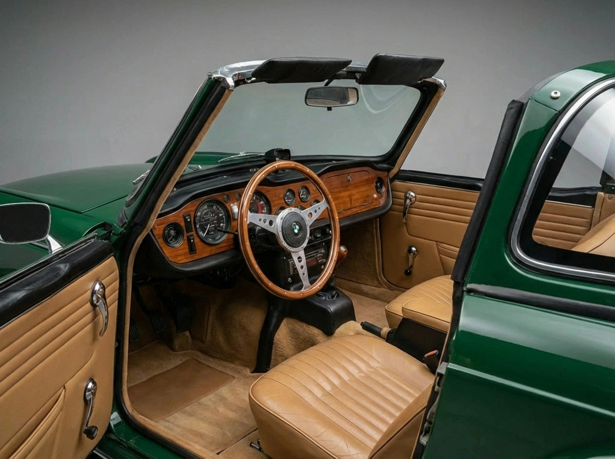 Leather interior (original style interior) ($1000)