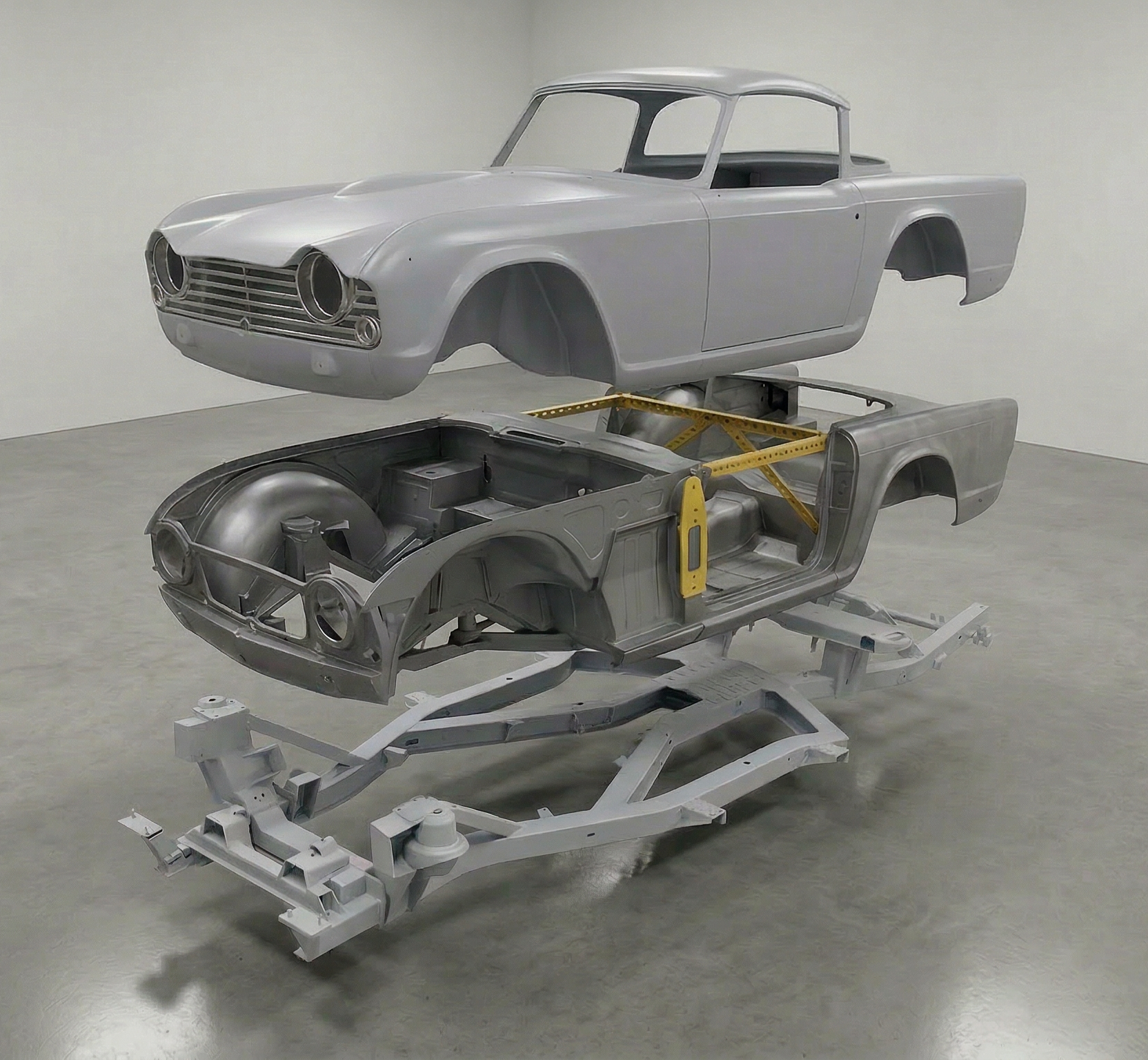 TR250 Full Restoration of Bodyshell, Body Panels & Chassis