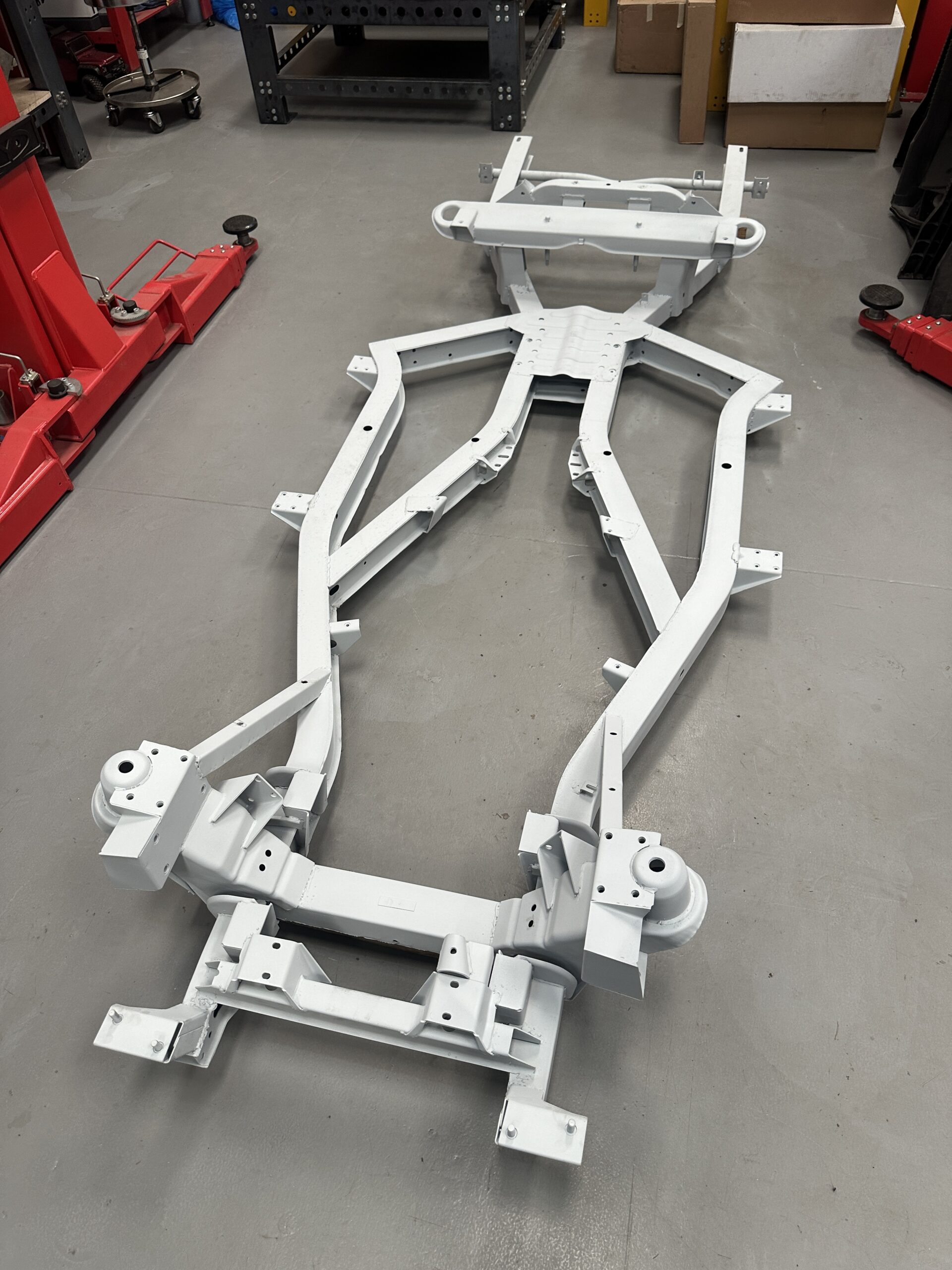 As Factory, prep'd with Blasting / 3M Cavity Wax / Epoxy Primer / Paint (any colour) ($1000)